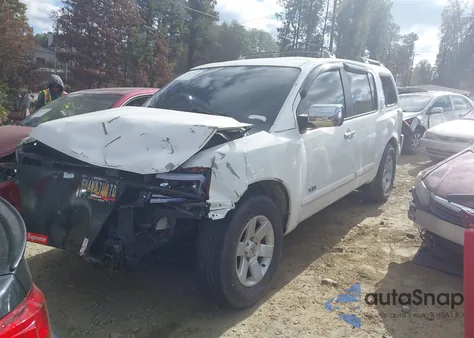 2006 Nissan Armada Le z USA, uszkodzony, nr VIN 5N1AA08A76N708977